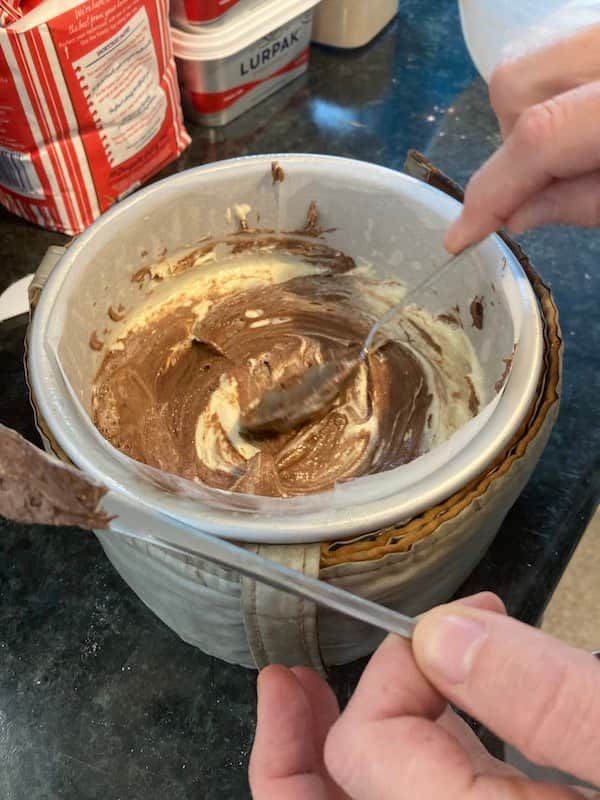 chocolate vanilla or chocolate orange marble cake recipe